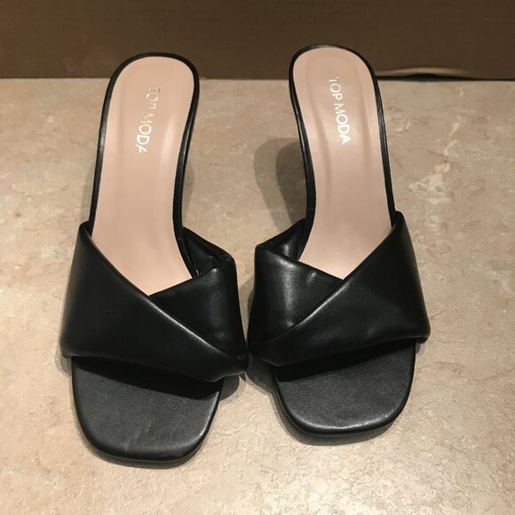 Top Moda Open Toe Heels 7 - Picture 13 of 13